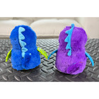 Lot Of 2 Draggle Hatchimals Hatchibabies Plush Light-up 6  Toy Works   See Video