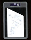 Fred Durst Signed Letter Cut Auto Autograph Psa dna Authentic Zk9621