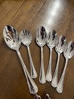 Discontinued Lenox Swedish Lodge 18 10 Stainless Flatware  Nice   Glossy 26pcs