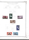 Collection  South Africa Part A Mixed Pages  1910 1979  Cat  97  Mint  used