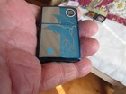 Vintage  nos  zippo Cigarette Lighter  blue Sapphire  jumping Dolphins B 09
