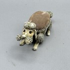 Vtg C 1950   s Florenza Figural French Poodle Nodder Pin Cushion