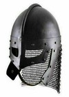 Christmas Medieval Viking Raven Helmet Chain Mail Battle Ready Armor Helmet