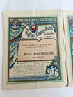 1904 Antique Programme Royal Opera House Leicester Miss Fortescue   Ellen Terry