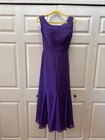 Gown Gallery Wedding Dress  Size 10 New With Tags  Color Dark Purple