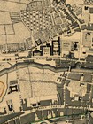 Dublin Ireland Vintage Irish City Map - 20x30