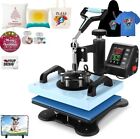 Heat Press Machine Sublimation Printing 12  X 10  For Diy T-shirt Mug Hat Plate