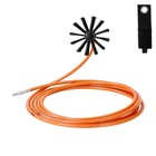 17ft One-piece Flexshaft Dryer Vent Cleaner Kit   Drill Powered Dryer 17 5ft