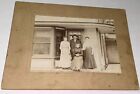 Rare Antique Victorian American Id d Group Portrait  New York Cabinet Photo  Us 
