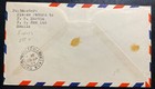 1937 Manila Philippines First Flight Airmail Cover To Detroit Mi Usa Via Hong Ko