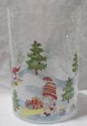 Yankee Candle Clear Crackle Large Jar Holder J h Christmas Crackle Gnomes