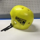 Vintage 80s Pro-tec Skate Bmx Full Cut Yellow Helmet Made In Usa Rare