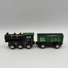 46794wooden Train Engine   Cargo Car Brio thomas  friends imaginarium Compatible