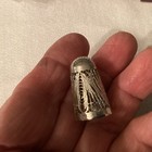 Vintage Sterling Silver Thimble 925 Filigree
