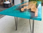 Table Bar Top Clear Epoxy Resin - Proglas 1000 - 2 Gallon Kit