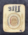 Nos Vintage Embroidered Miller Lite A Fine Pilsner Beer Logo Patch 3   l X 3-7 8   h