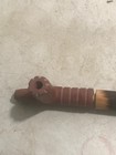 Peace Pipe Pipestone  Mn Catlinite-hand Carved Calumet-seasons- 15 Inches New