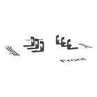 Luverne 401443 Mounting Brackets Kit   Hardware Only For Specific Running Boards