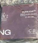 Ge Critikon Blood Pressure Cuff Dura-cuf Dur-a3-2a-l  Size Large Adult 31-40 Cm