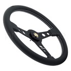 Momo Motorsport Prototipo Edition 350mm 14  Genuine Leather Sport Steering Wheel