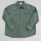 Duluth Trading Co Men s Burlyweight Flannel Green L s