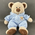 Ty Pluffies Love To Baby Pj Bear Blue Bunny Rabbit Pajamas 2005 Plush 12 