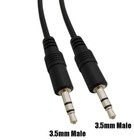 100 Pack 6ft 3 5mm Stereo Audio Cable Male - Male M m Headphone Aux Mp3 1 8  Lot