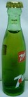Vintage 7up Miniature Glass Bottle 3   
