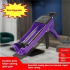 Dual Component Cartridge Gun Applicator Hydraulic Manual Glue Gun Caulk Gun F   