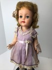 17    Vintage Ideal Posie Vinyl Doll On Hard Plastic Body Jointed Knees Vp17  o