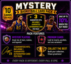 Tier 3 Nba Mystery Pack  1x Auto   2x   d   Relic Cards Per Pack Guaranteed  Tej