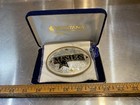 Montana Silversmiths Masters Belt Buckle Western Rodeo Sterling Silver Rarest 