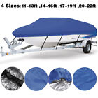 Boat Cover Fishing V-hull Waterproof Heavy Duty Marine Grade Dust Trailerable