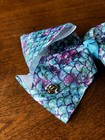Hr Nickelodeon Jojo Siwa Blue Green Mermaid Cheer Dance Signature Hair Bow