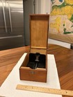 Vintage Globe Wernicke Dovetailed Wood Index File Box No  7310-c Office Recipe