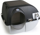 Omega Paw Elite Self Cleaning Roll  n Clean Litter Box  Large  Midnight Black