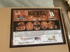 Kyle Busch Signed With Coa Nascar Full Size   8 Rebel Bourbon Helmet