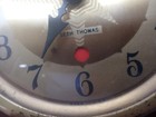 Vintage Seth Thomas Marine Mantel Clock 1947 E006-004 Ship s Wheel Clock Works