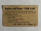 Vintage Yumyum Tobacco Card Actress Series