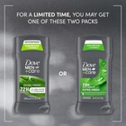 Dove Men care Extra Fresh Men s Antiperspirant Deodorant Stick Extra Fresh Twin2