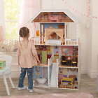 New Kidkraft Savannah Dollhouse 4 Levels Girls Barbie Furniture Doll Play House