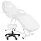 Height Adjustable Massage Table Tattoo Chair Facial Bed W Stool Barber Salon Spa