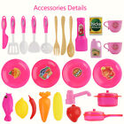 Kitchen Pretend Play Set With Realistic Lights Sounds Kids Toy Toddler Xmas Gift