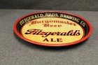 Vintage Original Beer Tray- Burgomaster Beer Fitzgerald s Ale Troy Ny Free Ship