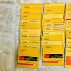 Kodak Color Compensating Gelatin Filter Lot Of 37 - Used Vintage 2  Square 50 Mm