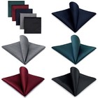 Shlax wing 5 Pieces Assorted Mens Silk Pocket Square Handkerchiefs Set Lot 09