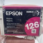 2 Epson 126 Durabrite Ink Cartridge Magenta And Yellow Expired 2019