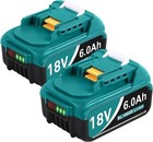2pack 18v Replacement Batteries For Makita Bl1860 Bl1820 1830b 1840b 1850b  Comp