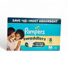 Pampers Swaddlers Ultra Day   Night Baby Diapers  size 8  - 86 Count
