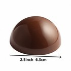 Large Half Ball Chocolate Mold Ball Polycarbonate Mould Chocolate Semi Sphere   